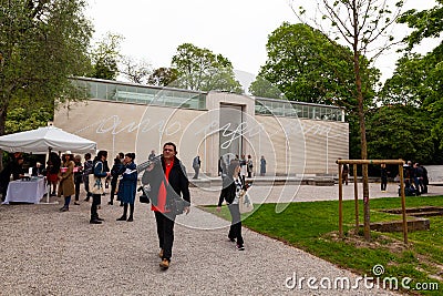 The Austria Pavilion at the 58th International Art exhibition of Venice biennale Editorial Stock Photo